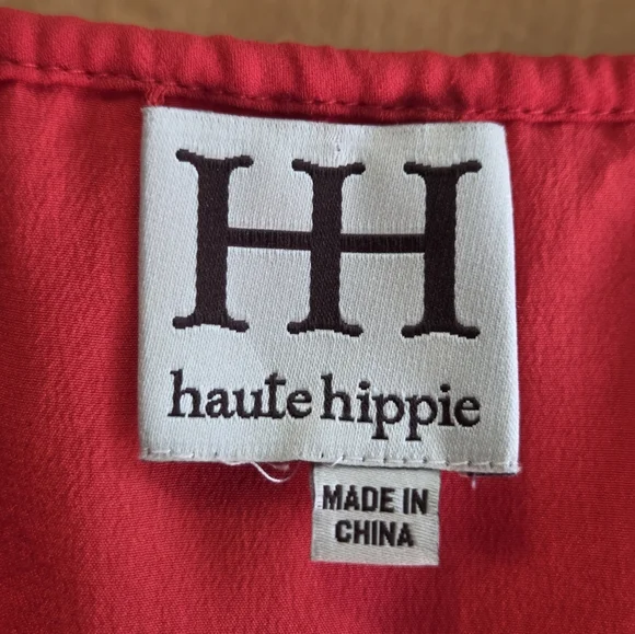 Haute Hippie Embroidered Silk Dress - Picture 5 of 5